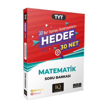 IQ Yayınları TYT Hedef 30 Net Matematik Soru Bankası