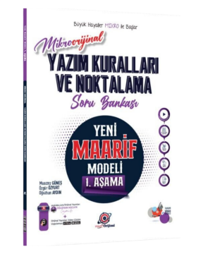 Orijinal Yayınları Mikro Yazım Kuralları ve Noktalama Maarif Model Soru Bankası