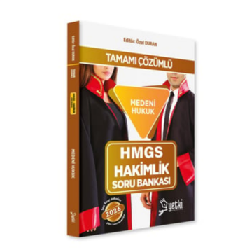 2026 Medeni Hukuk Hmgs Ve Hakimlik Soru Bankası Yetki Yayınları