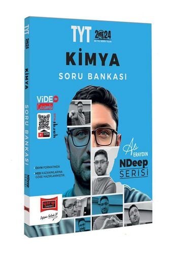 2024 NDeep Serisi TYT Kimya Soru Bankası (Ali Eraydın) Yargı Yayınları