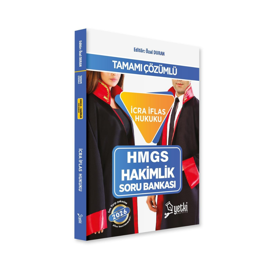 2026 İcra İflas Hukuku Hmgs Ve Hakimlik Soru Bankası Yetki Yayınları
