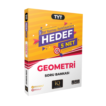 IQ Yayınları TYT-AYT Hedef 5 Net Geometri Soru Bankası