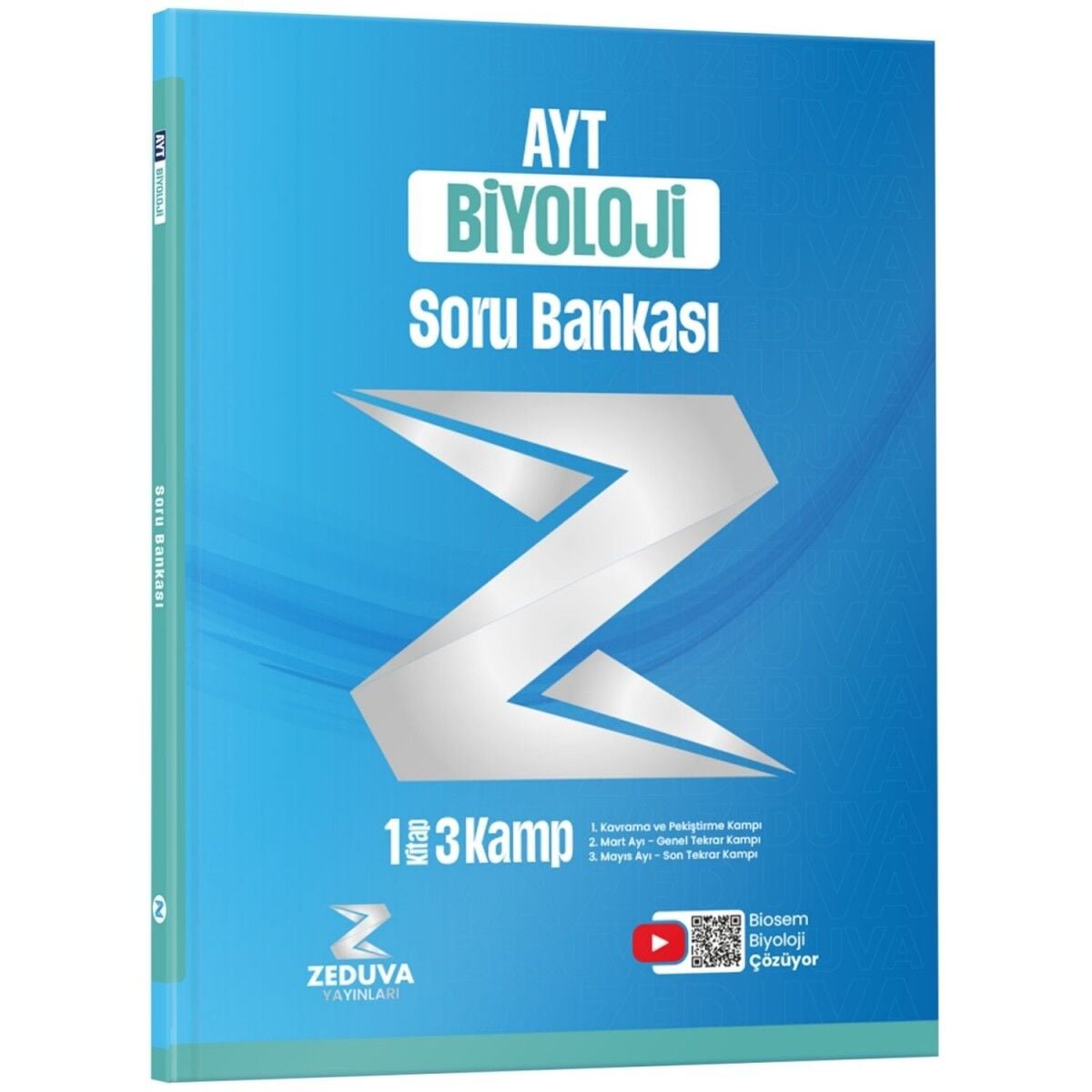 Biosem AYT Biyoloji 1 Kitap 3 Kamp Soru Bankası Zeduva Yayınları