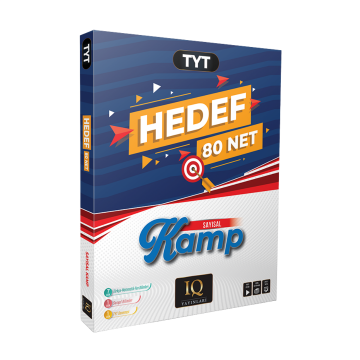 IQ Yayınları TYT Hedef 80 Net Sayısal Kamp
