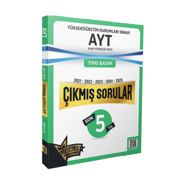 Liderler Karması AYT Çıkmış Sorular Son 5 Yıl Tıpkı Basım Çözümlü
