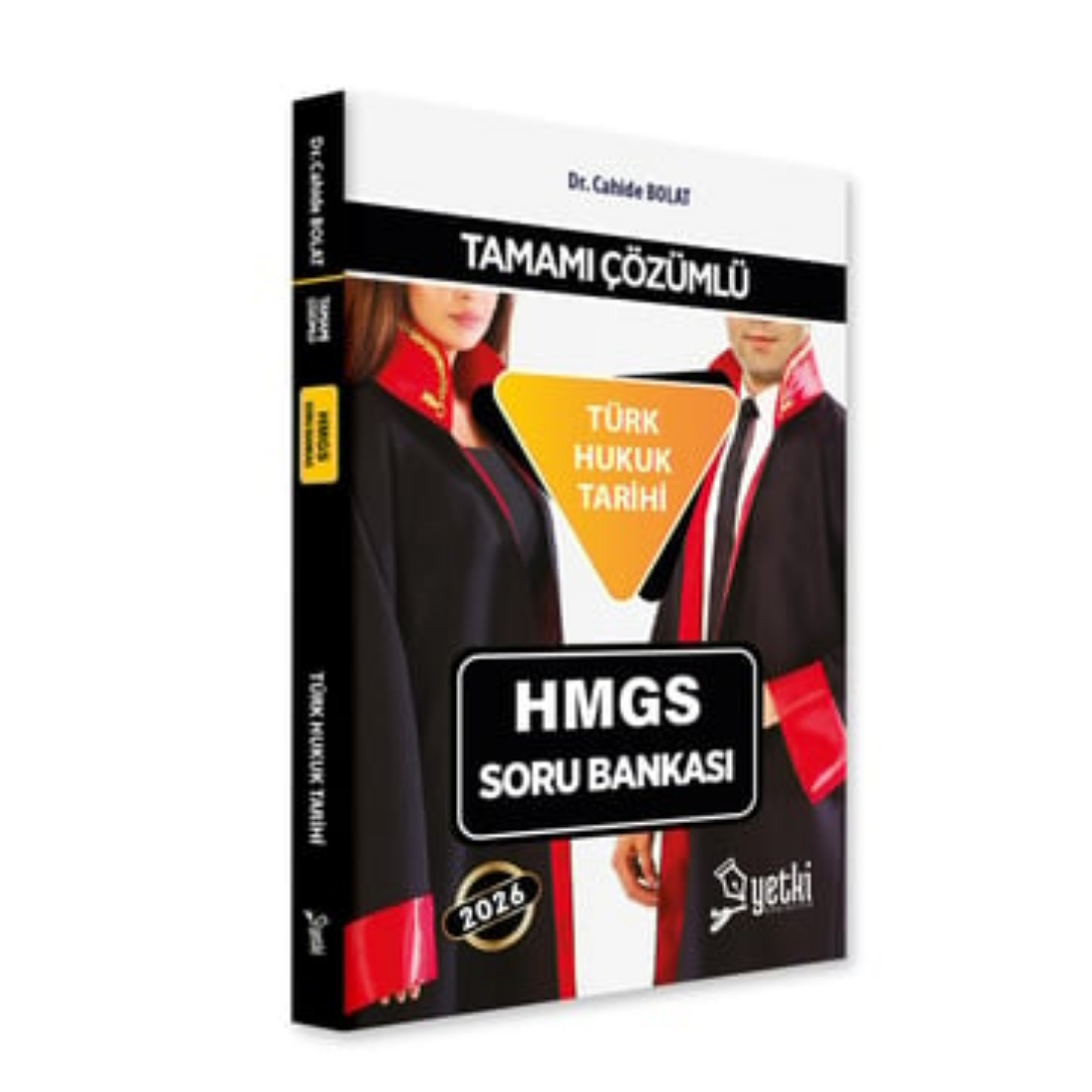 2026 Hmgs Türk Hukuk Tarihi Soru Bankası Yetki Yayınları