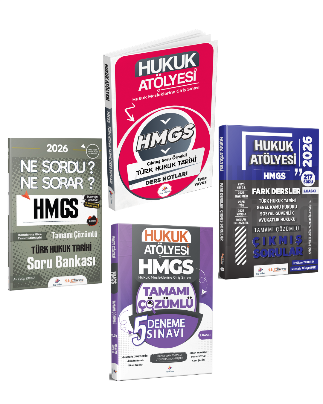 Dizgi Kitap 2026 Hukuk Atölyesi HMGS Sınavı Çıkmış Soru Örnekli Türk Hukuk Tarihi Ders Notları & Soru Bankası & Fark Dersler Çıkmış Sorular & Deneme Seti