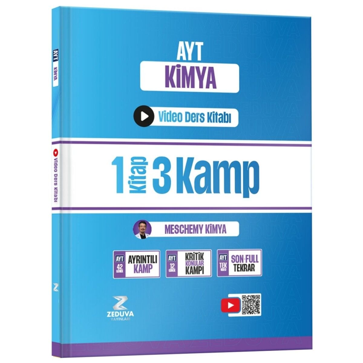 Meschemy Kimya AYT Kimya 1 Kitap 3 Kamp Video Ders Kitabı Zeduva Yayınları