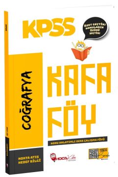KPSS Coğrafya Konu Anlatımlı Kafa Föy Hoca Kafası Yayınları