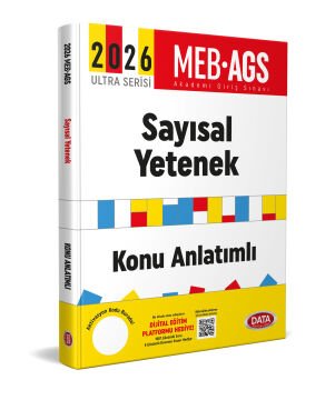 Data Yayınları 2026 AGS Ultra Serisi Sayısal Yetenek (Matematik) Konu Anlatımlı