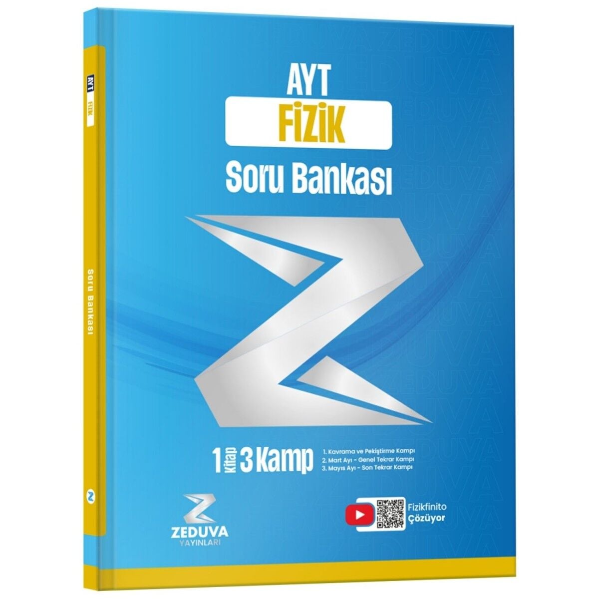 Fizikfinito AYT Fizik 1 Kitap 3 Kamp Soru Bankası Zeduva Yayınları