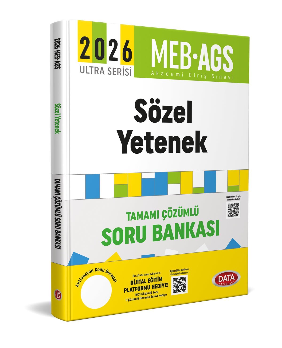 2026 AGS Ultra Serisi Sözel Yetenek (Türkçe) Soru Bankası - Karekod Çözümlü Data Yayınları