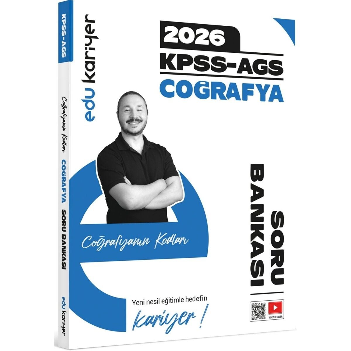 Edu Kariyer Coğrafyanın Kodları 2026 KPSS-AGS Coğrafya Video Çözümlü Soru Bankası