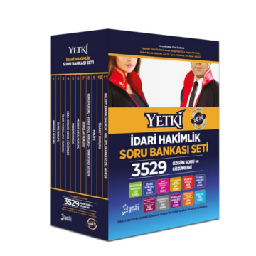 Yetki Yayınları 2026 İdari Hakimlik Soru Bankası Seti