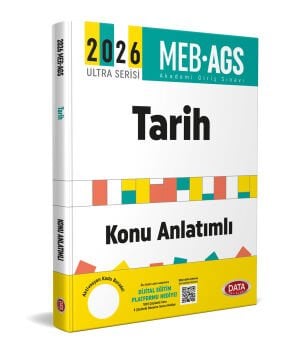 Data Yayınları 2026 AGS Ultra Serisi Tarih Konu Anlatımlı
