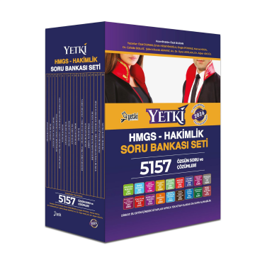 2026 Hmgs Ve Hakimlik Soru Bankası Seti Yetki Yayınları