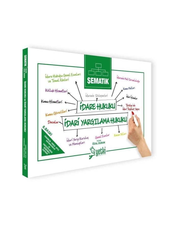2025 Şematik İdare Hukuku Ve İdari Yargılama Hukuku   Yetki Yayınları