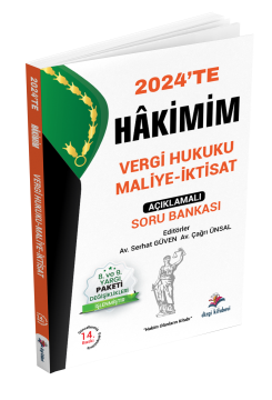 Dizgi Kitap Hakimim İdari Hakimlik Çözümlü Soru Bankası Seti 2024 14.Baskı