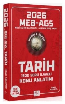 CBA Yayınları 2026 MEB-AGS Tarihin Pusulası Konu Anlatımı - İsmail Adıgüzel