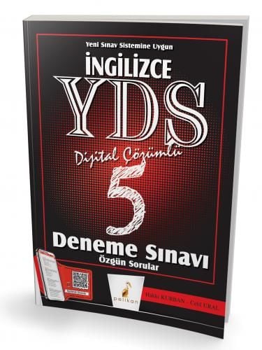 İngilizce YDS Çözümlü 5 Deneme Sınavı Özgün Sorular - Açıklamalı Çözümler