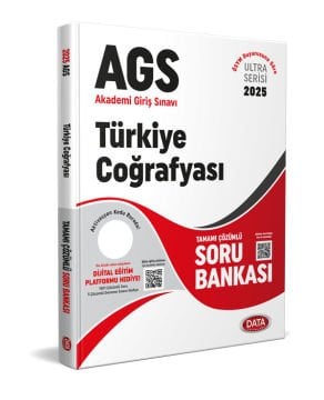 Ags Ultra Serisi Türkiye Coğrafyası Soru Bankası - Karekod Çözümlü Data Yayınları