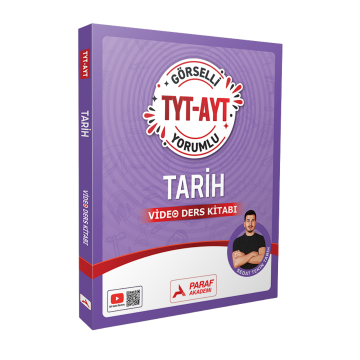 Paraf Akademi Yayınları TYT-AYT Görselli Yorumlu Tarih Video Ders Kitabı