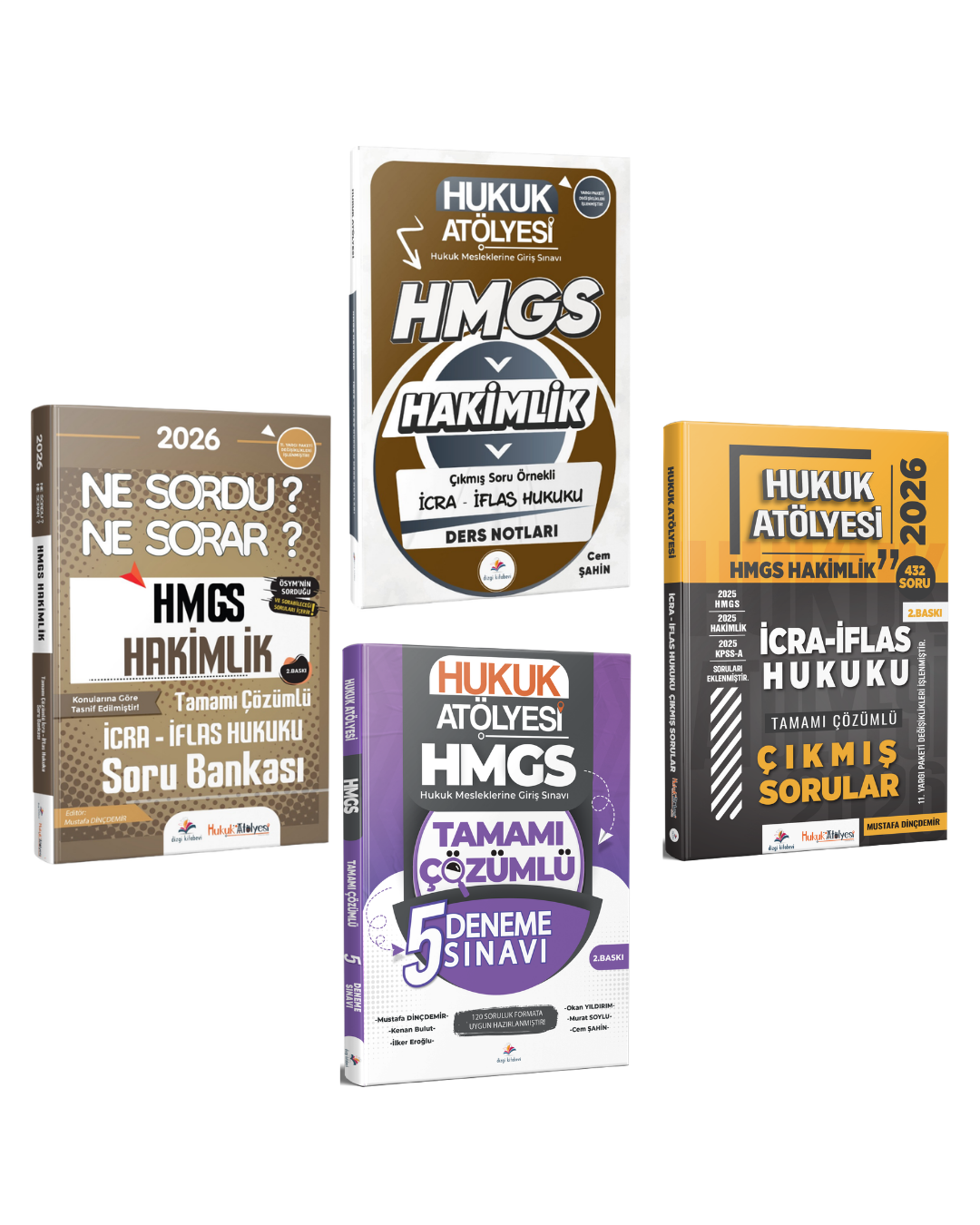 Dizgi Kitap 2026 Hukuk Atölyesi HMGS Sınavı Çıkmış Soru Örnekli İcra İflas Hukuku Ders Notları & Soru Bankası & İcra İflas Hukuku Çıkmış Sorular & Deneme Seti