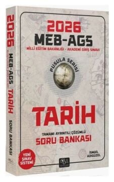 2026 MEB-AGS Tarihin Pusulası Soru Bankası Çözümlü - İsmail Adıgüzel CBA Yayınları