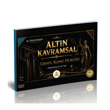 Savaş Yayınları HUKAL Altın Kavramsal Genel Kamu Hukuku