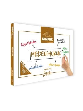 2026 Şematik Medeni Hukuk Yetki Yayınları