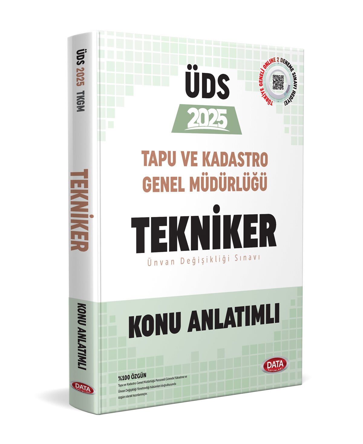 Tapu ve Kadastro Genel Müdürlüğü UDS Tekniker Konu Anlatımlı Data Yayınları