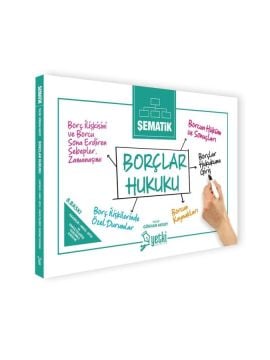 2026 Şematik Borçlar Hukuku Yetki Yayınları