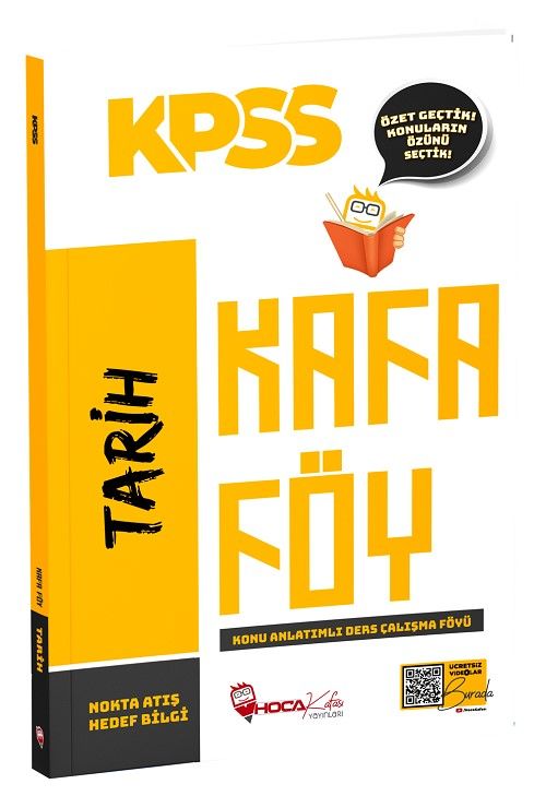 KPSS Tarih Konu Anlatımlı Kafa Föy Hoca Kafası Yayınları