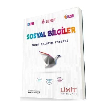 Limit Yayınları 6. Sınıf Sosyal Bilgiler Konu Anlatım Föyleri