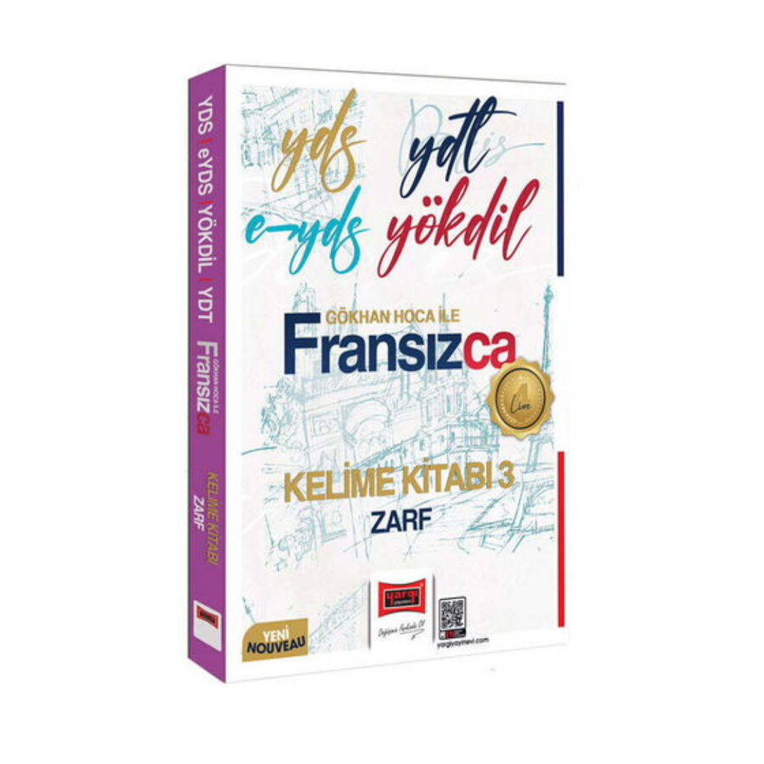 YDS YDT E-YDS YÖKDİL Fransızca Kelime Kitabı 3 Zarf Yargı Yayınları