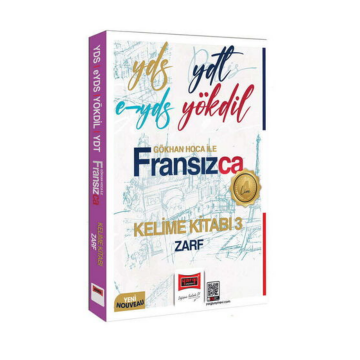 Yargı Yayınları YDS YDT E-YDS YÖKDİL Fransızca Kelime Kitabı 3 Zarf - Gökhan Yılmaz