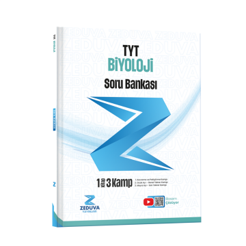 Zeduva Yayınları Biosem TYT Biyoloji 1 Kitap 3 Kamp Soru Bankası Semih Akpınar