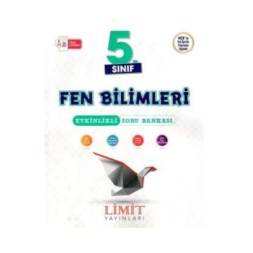 Limit Yayınları 5. Sınıf Fen Bilimleri Etkinlikli Soru Bankası