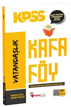 KPSS Vatandaşlık Konu Anlatımlı Kafa Föy Hoca Kafası Yayınları