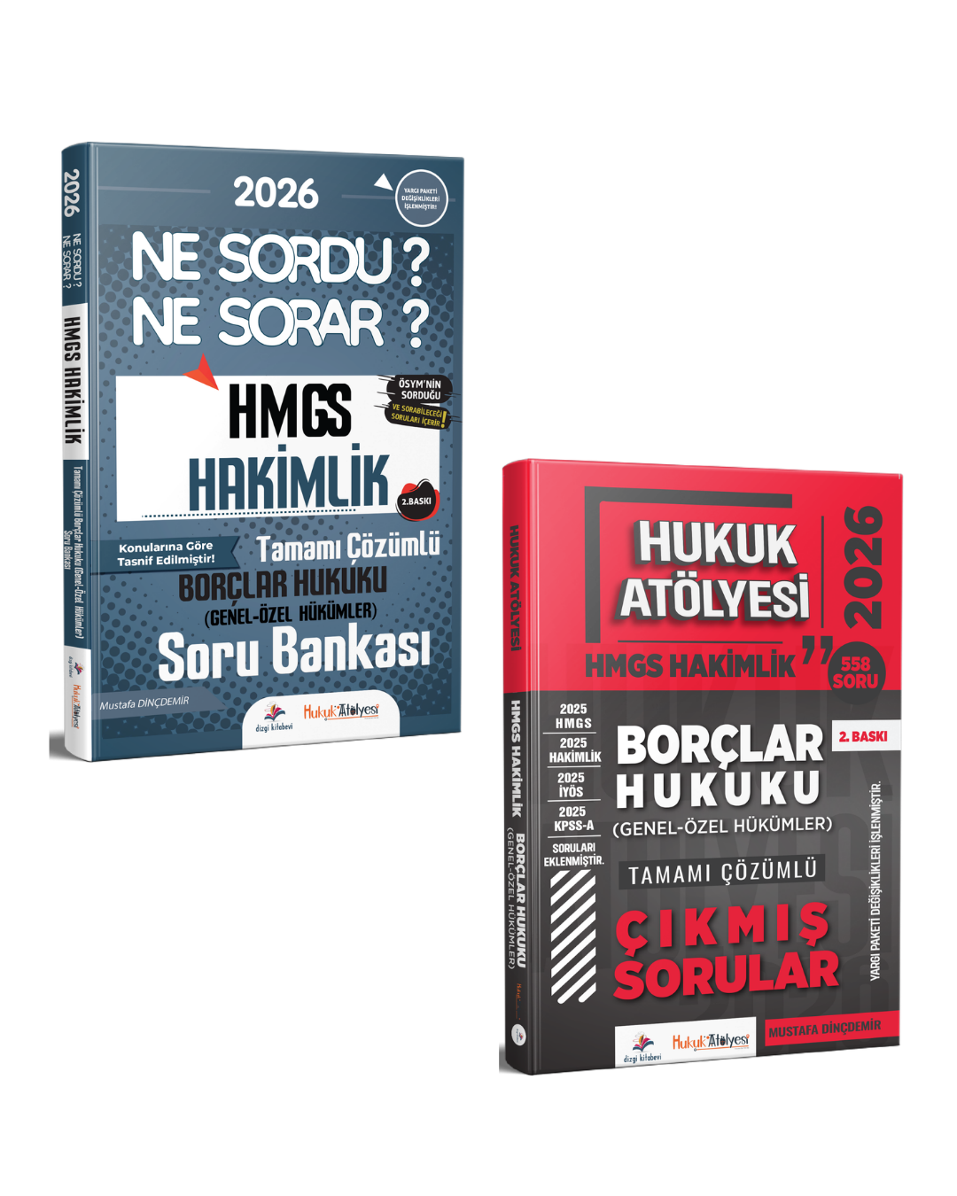 Dizgi Kitap 2026 Hukuk Atölyesi HMGS Hakimlik Borçlar Hukuku (Genel - Özel Hükümler) Soru Bankası & Borçlar Hukuku Çıkmış Sorular Seti