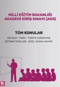 Akademi Consulting MEB-AGS Tüm Dersler Konu Anlatımı Akademi Consulting Yayınları