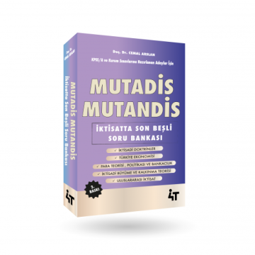 4T Mutadis Mutandis İktisat Soru Bankası - Cemal Arslan