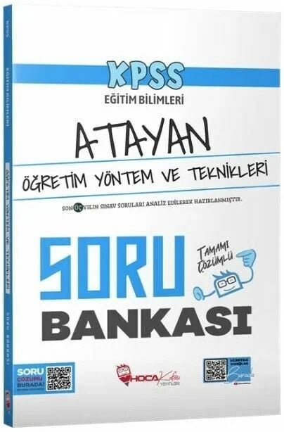 Hoca Kafası KPSS Eğitim Bilimleri Öğretim Yöntem ve Teknikleri Atayan Soru Bankası Çözümlü Hoca Kafası Yayınla