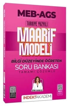 İndeks Akademi MEB-AGS Türkiye Yüzyılı Maarif Modeli Soru Bankası Çözümlü - Zeynep Salman İçli İndeks Akademi Yayıncılık