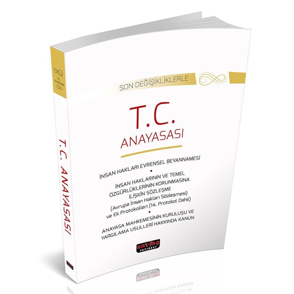 T.C. Anayasası Savaş Yayınları