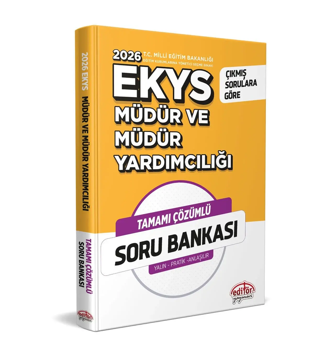 Müdür Ve Müdür Yardımcılığı Ekys Tamamı Çözümlü Soru Bankası Editör Yayınları 2025