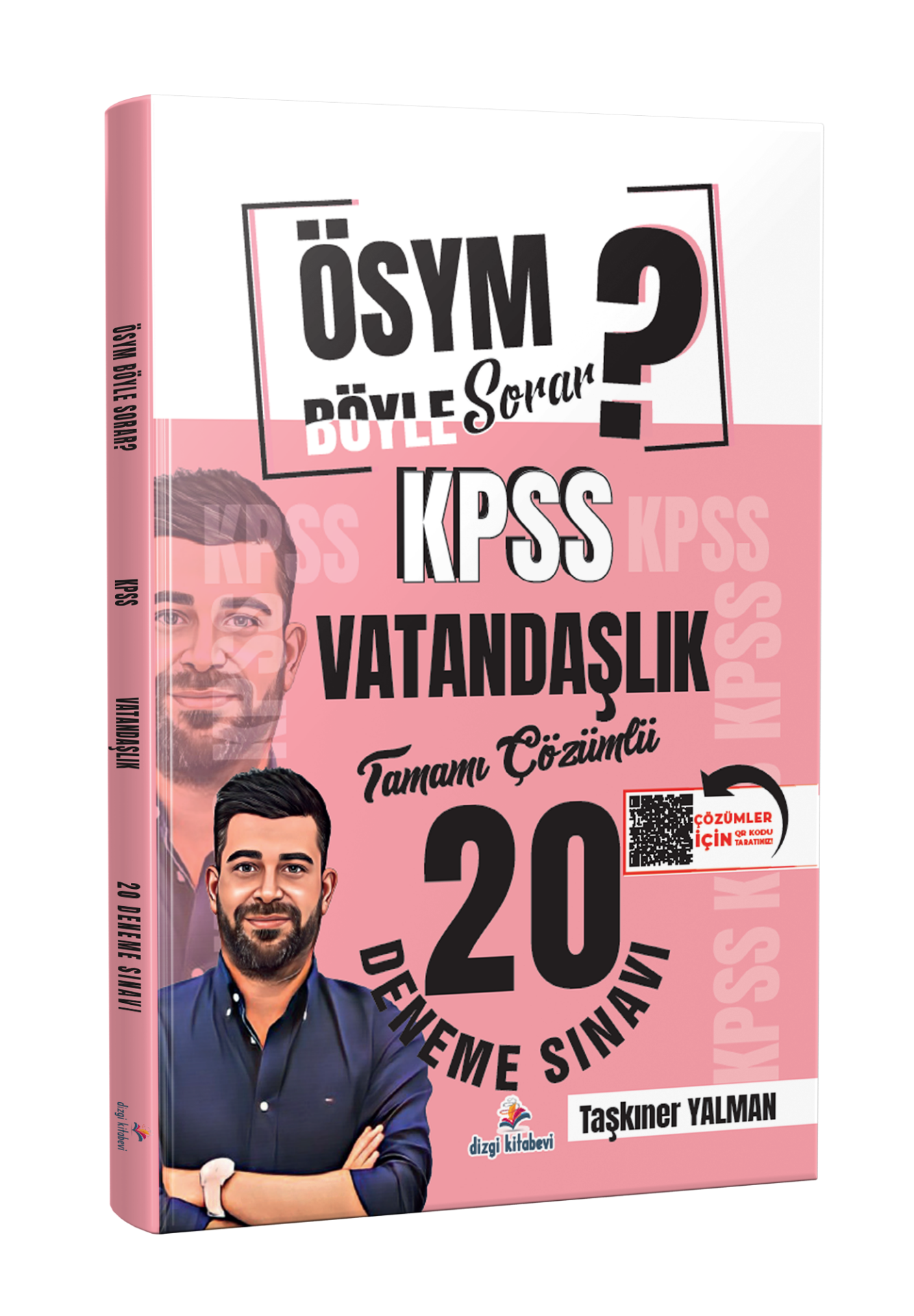 Dizgi Kitap ÖSYM Böyle Sorar 2026 KPSS Vatandaşlık Tamamı PDF Çözümlü 20 Deneme Sınavı Taşkıner Yalman