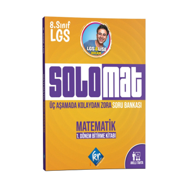 KR Akademi 8. Sınıf LGS Solomat Matematik 1. Dönem Soru Bankası Hacı Hasan Tekce, Zafer Baytak