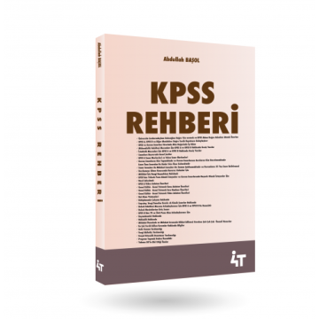 4T KPSS Rehberi - Abdullah Başol 4T Yayınları