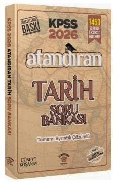 Atandıran 2026 KPSS Tarih Soru Bankası Çözümlü - Cüneyt Koşanay Atandıran Yayıncılık